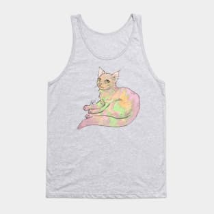 Sherbet Kitten Tank Top